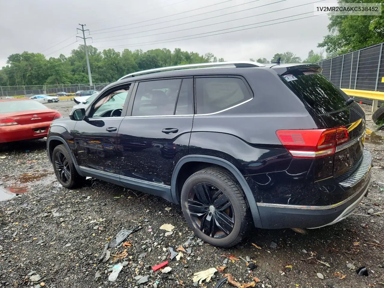 2019 Volkswagen Atlas Sel VIN: 1V2MR2CA6KC538452 Lot: 59318556