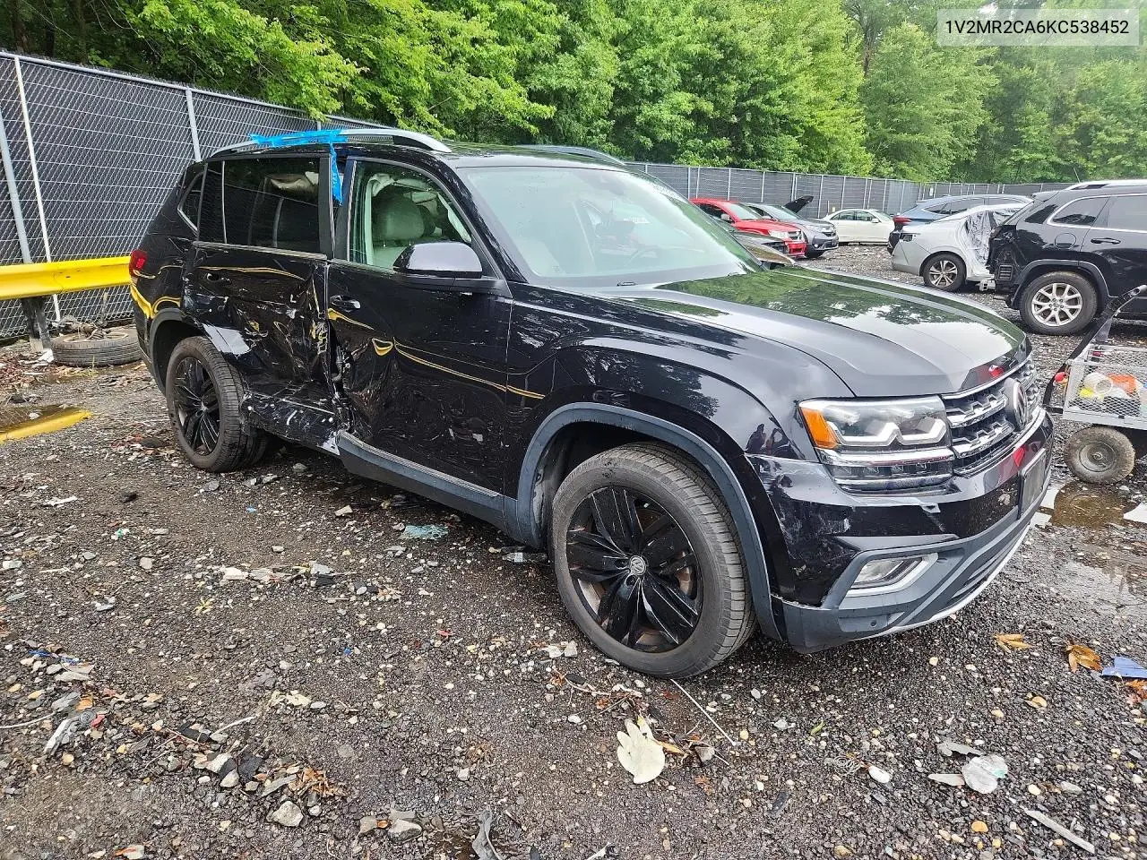 2019 Volkswagen Atlas Sel VIN: 1V2MR2CA6KC538452 Lot: 59318556