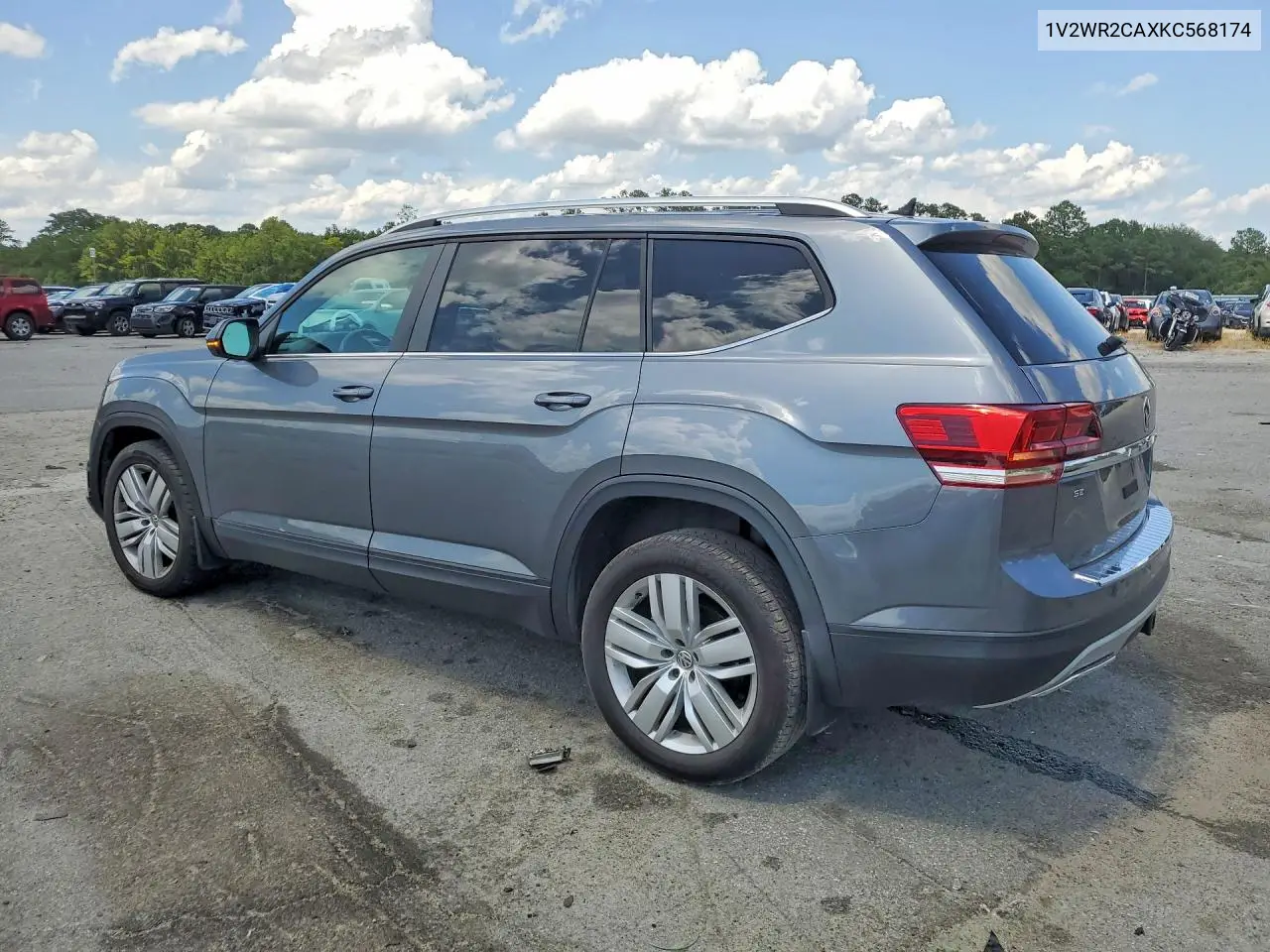 2019 Volkswagen Atlas Se VIN: 1V2WR2CAXKC568174 Lot: 59679966