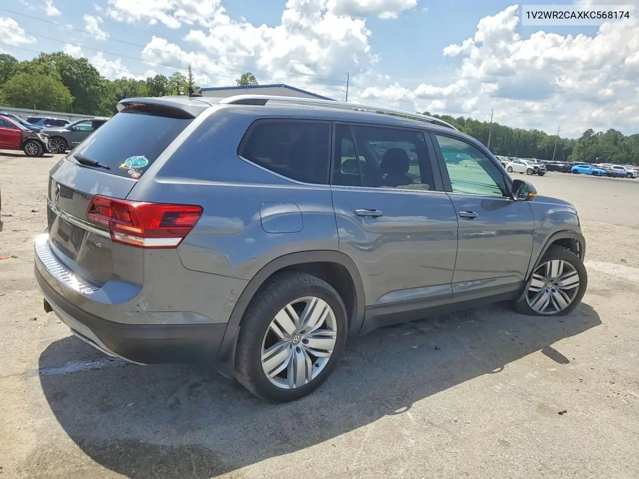 2019 Volkswagen Atlas Se VIN: 1V2WR2CAXKC568174 Lot: 59679966