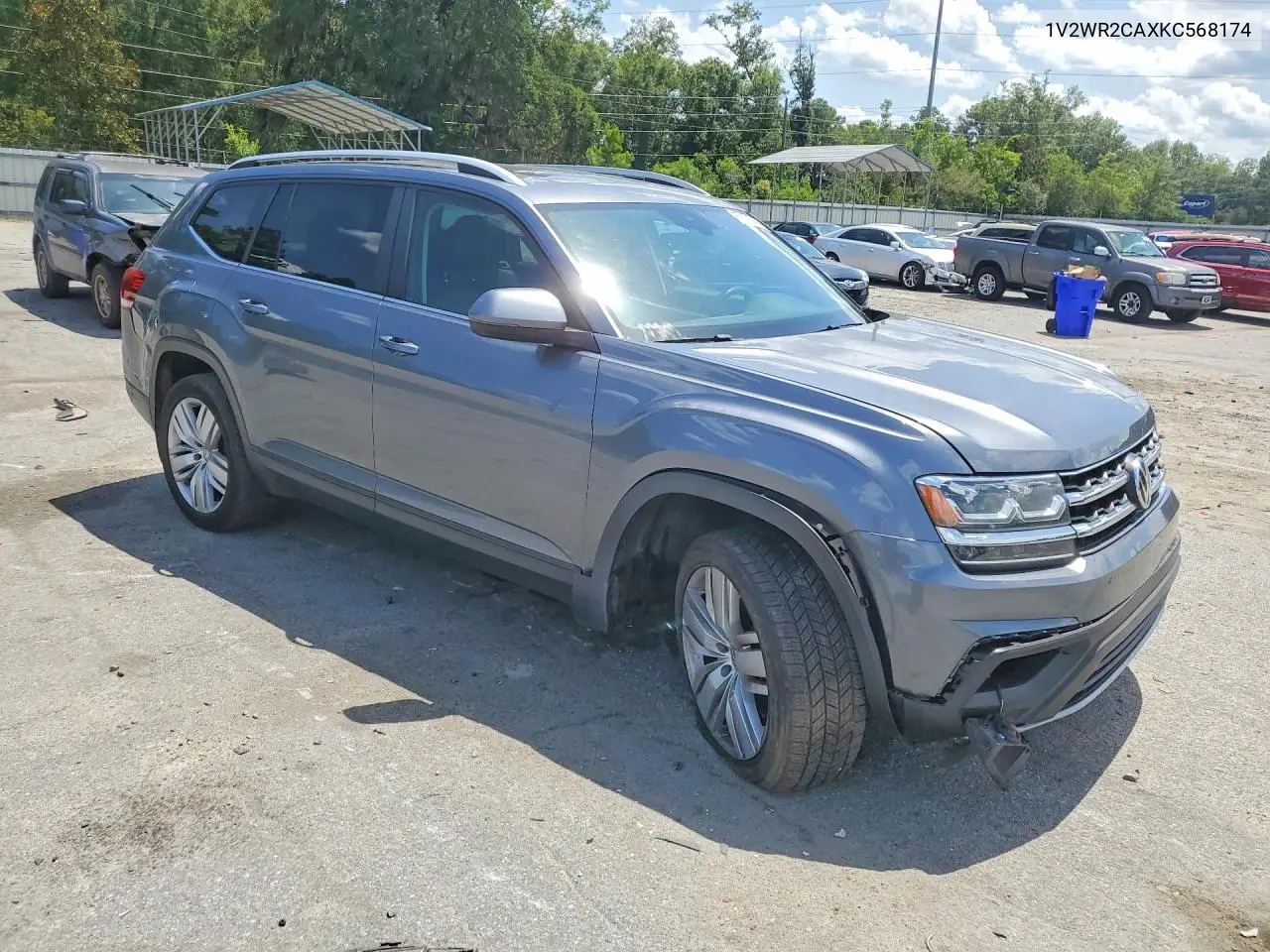 2019 Volkswagen Atlas Se VIN: 1V2WR2CAXKC568174 Lot: 59679966