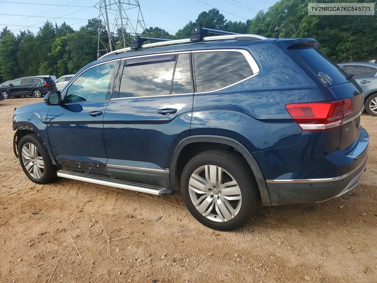 2019 Volkswagen Atlas Sel Premium VIN: 1V2NR2CA7KC545771 Lot: 59844526
