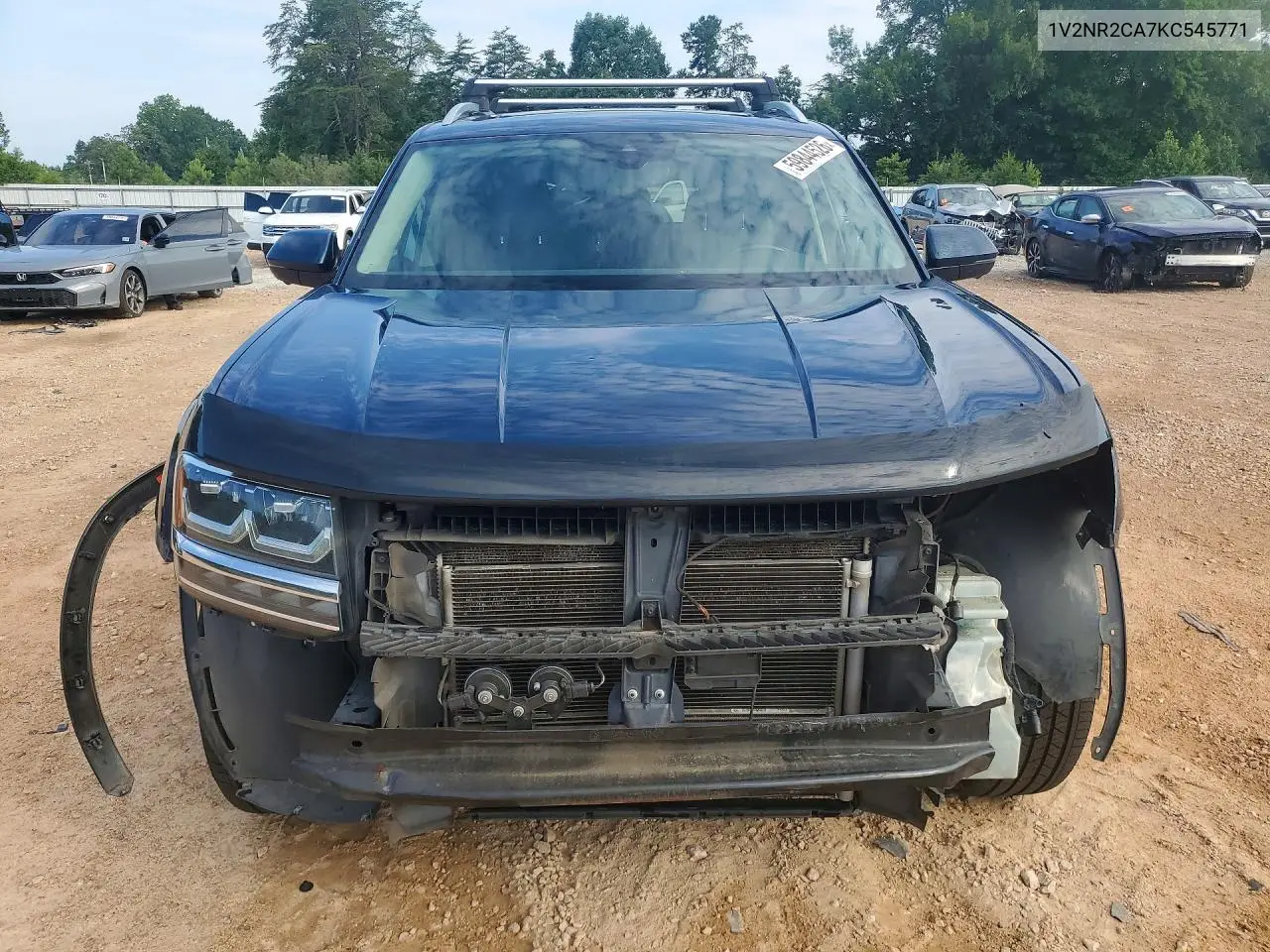 2019 Volkswagen Atlas Sel Premium VIN: 1V2NR2CA7KC545771 Lot: 59844526