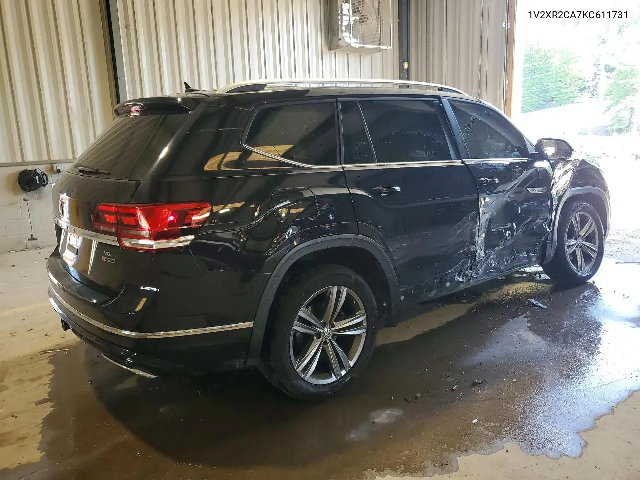 2019 Volkswagen Atlas Se VIN: 1V2XR2CA7KC611731 Lot: 59988776