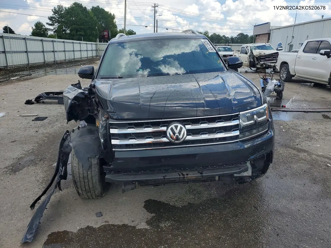 2019 Volkswagen Atlas Sel Premium VIN: 1V2NR2CA2KC520678 Lot: 60413926