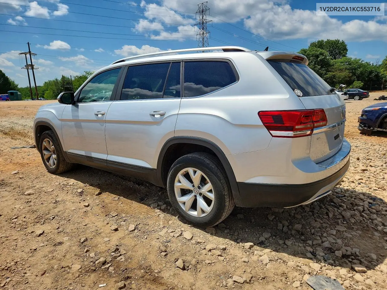 2019 Volkswagen Atlas Se VIN: 1V2DR2CA1KC553716 Lot: 60470816