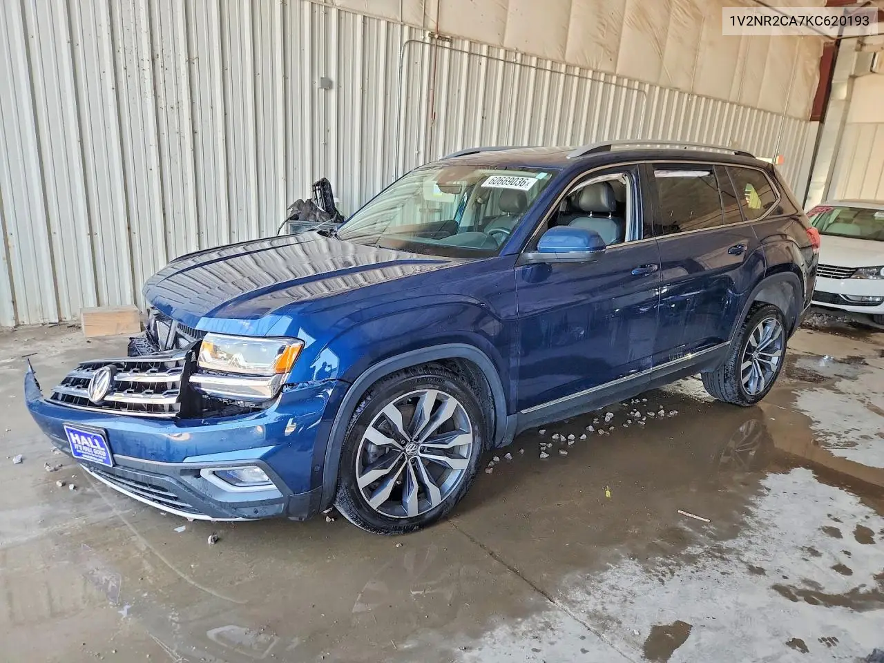 2019 Volkswagen Atlas Sel Premium VIN: 1V2NR2CA7KC620193 Lot: 60669036
