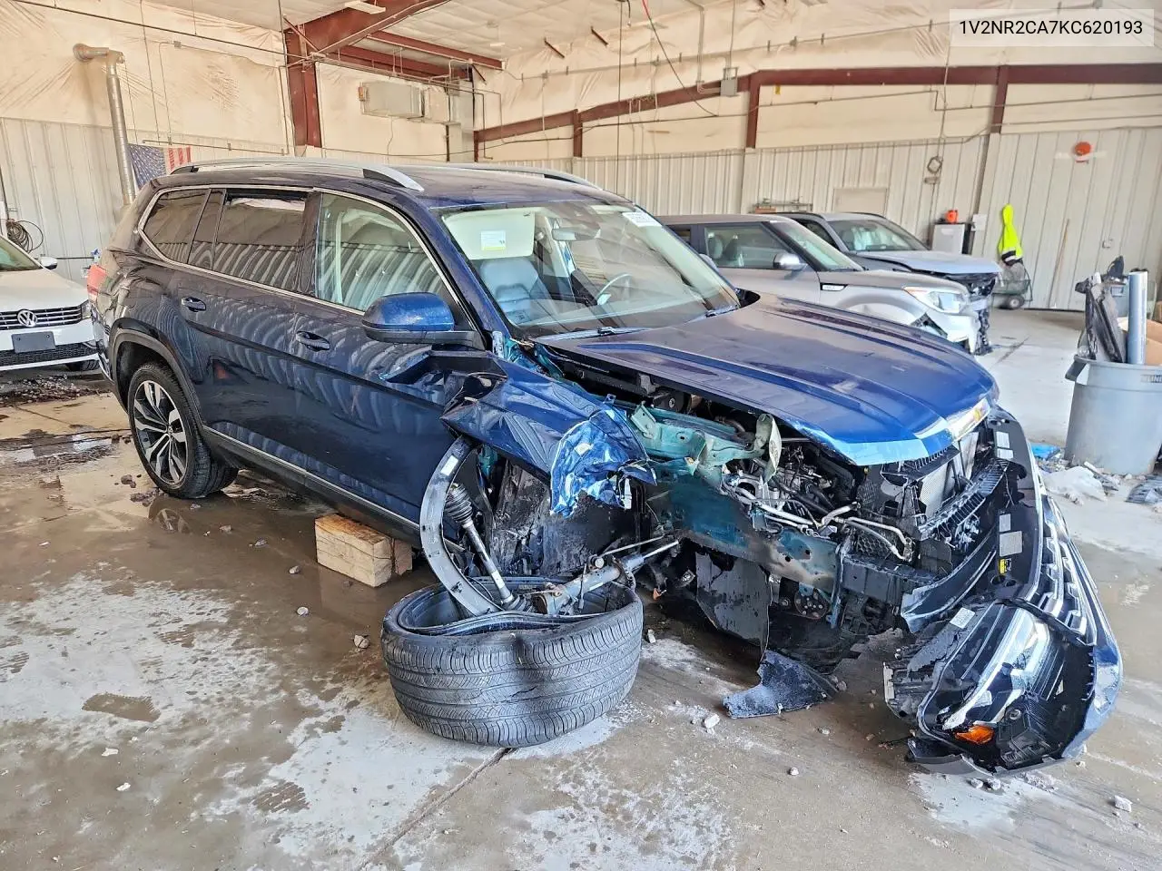 2019 Volkswagen Atlas Sel Premium VIN: 1V2NR2CA7KC620193 Lot: 60669036