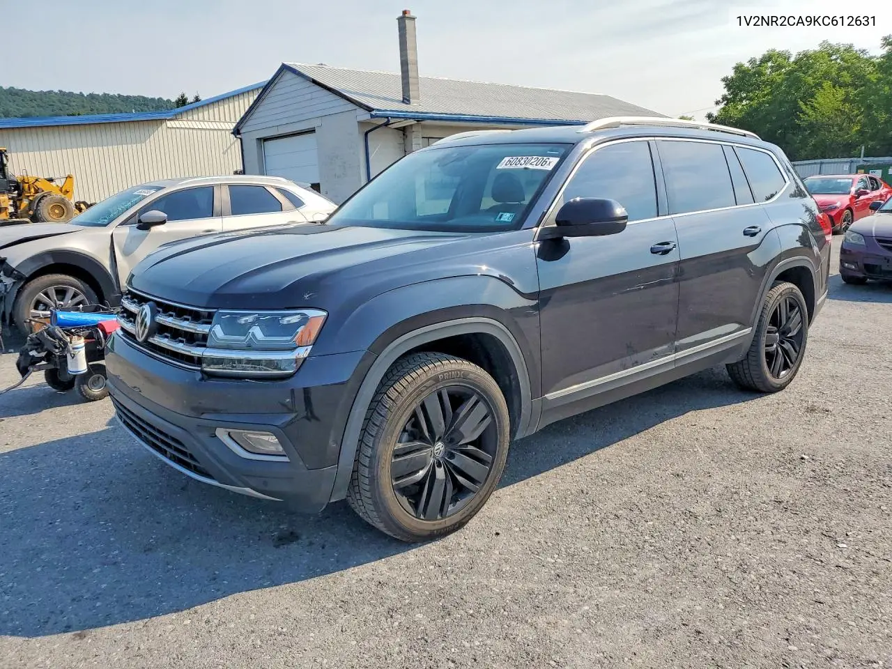 2019 Volkswagen Atlas Sel Premium VIN: 1V2NR2CA9KC612631 Lot: 60830206