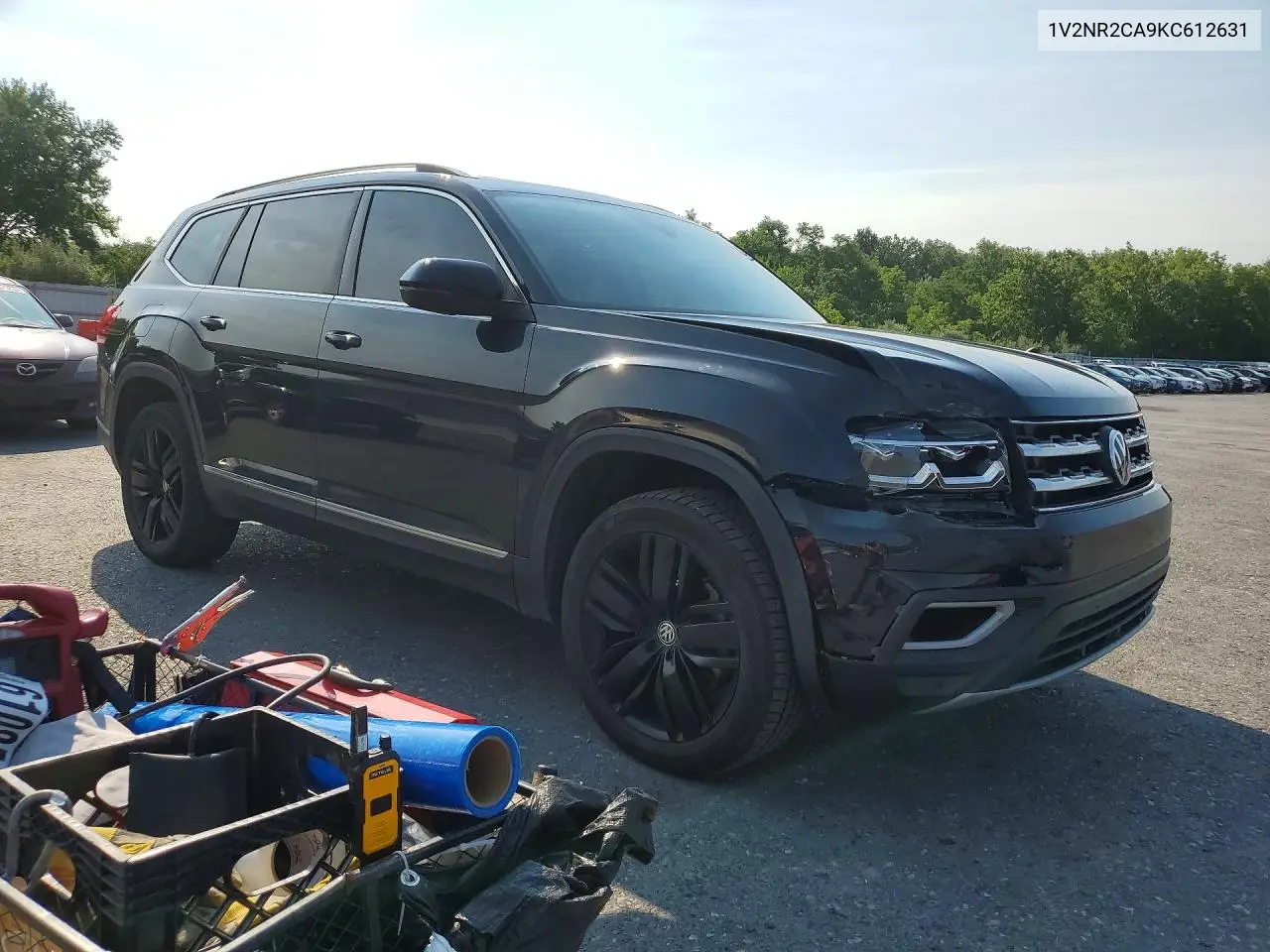 2019 Volkswagen Atlas Sel Premium VIN: 1V2NR2CA9KC612631 Lot: 60830206
