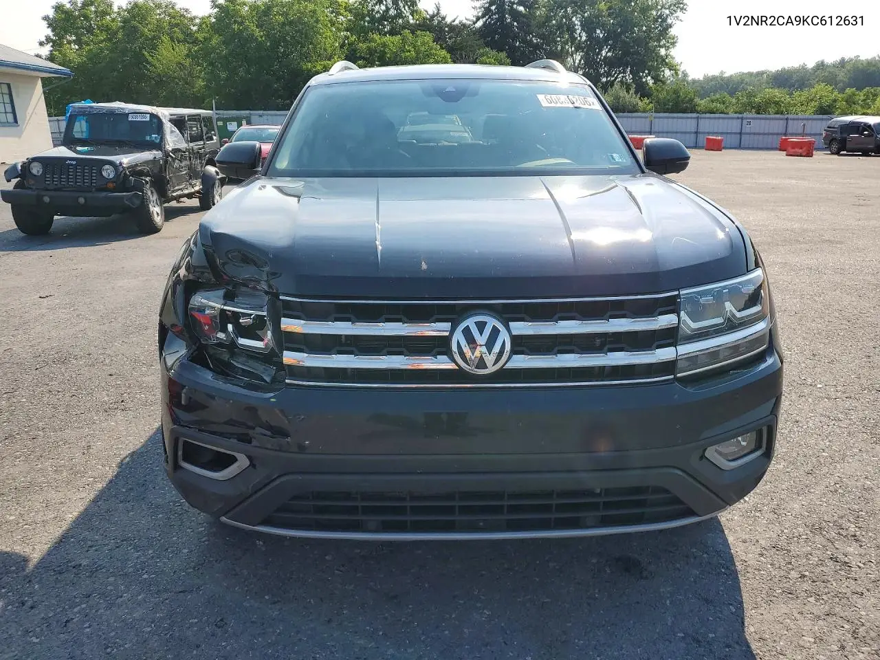 2019 Volkswagen Atlas Sel Premium VIN: 1V2NR2CA9KC612631 Lot: 60830206