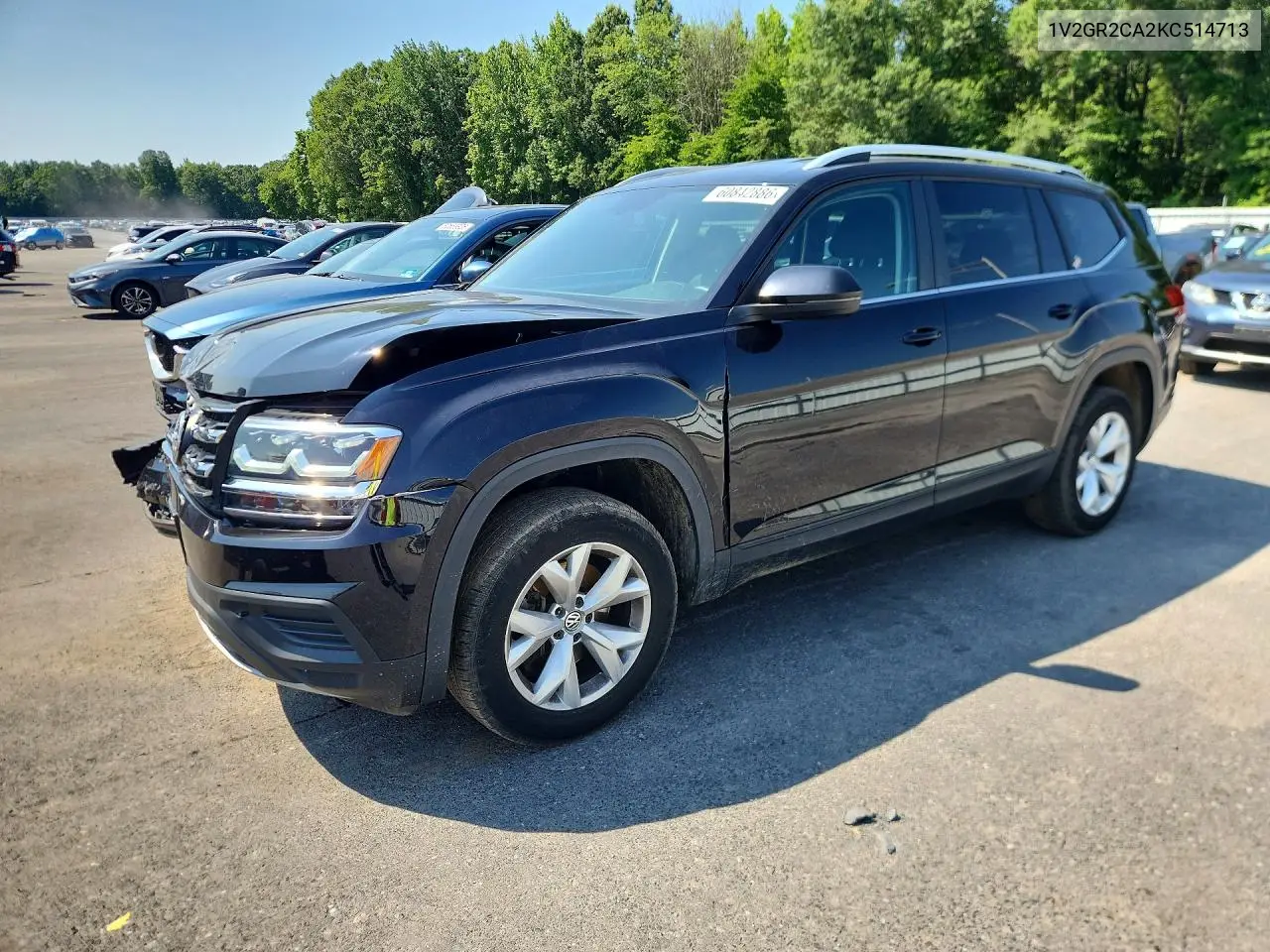 2019 Volkswagen Atlas S VIN: 1V2GR2CA2KC514713 Lot: 60842886