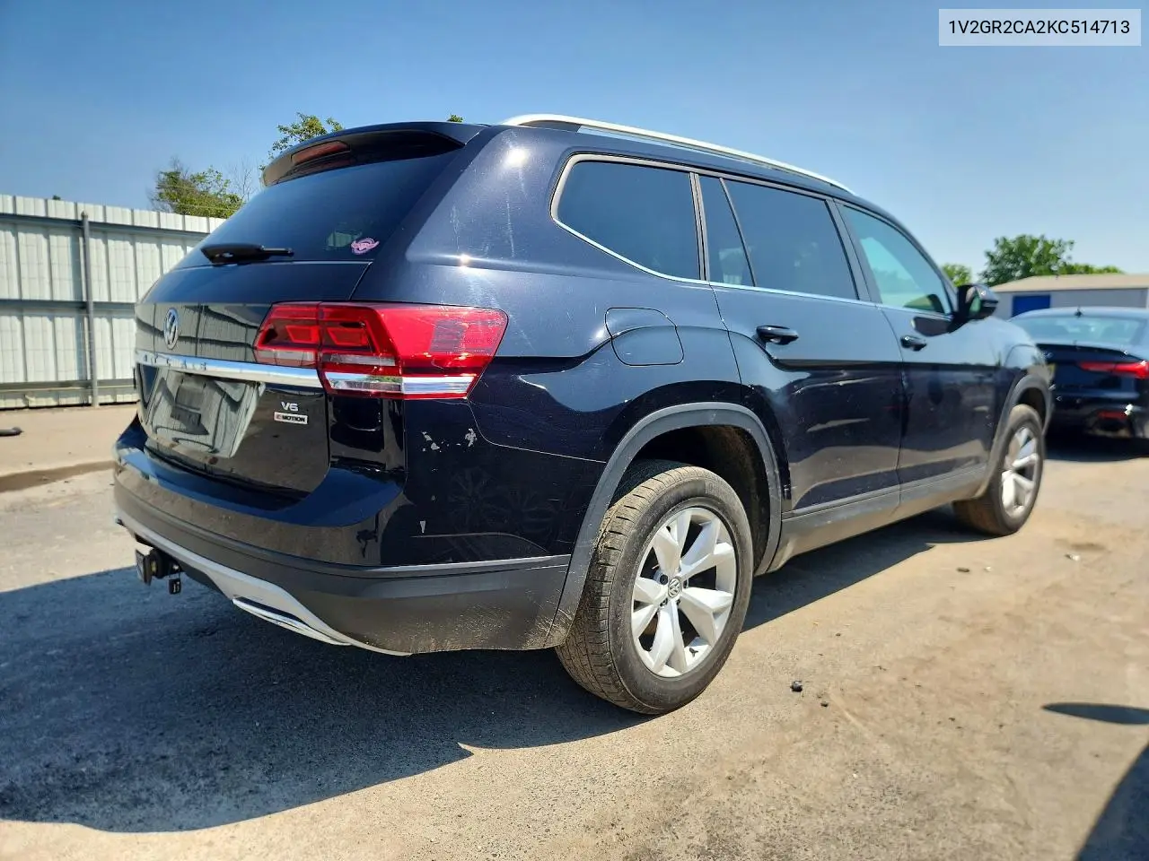 2019 Volkswagen Atlas S VIN: 1V2GR2CA2KC514713 Lot: 60842886