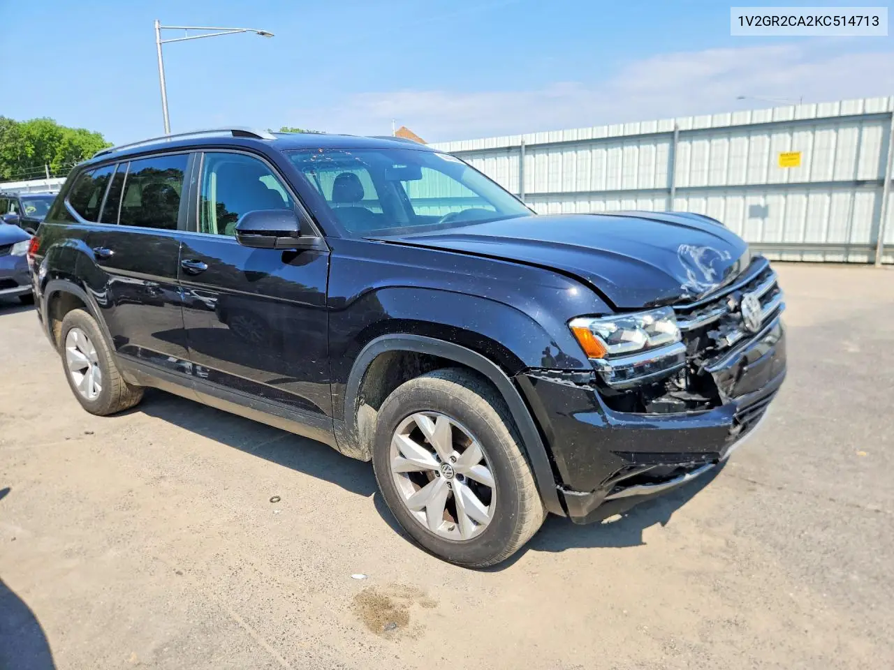 2019 Volkswagen Atlas S VIN: 1V2GR2CA2KC514713 Lot: 60842886