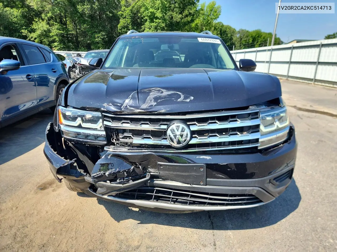 2019 Volkswagen Atlas S VIN: 1V2GR2CA2KC514713 Lot: 60842886