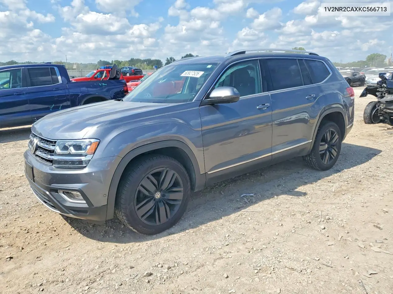 2019 Volkswagen Atlas Sel Premium VIN: 1V2NR2CAXKC566713 Lot: 60927526