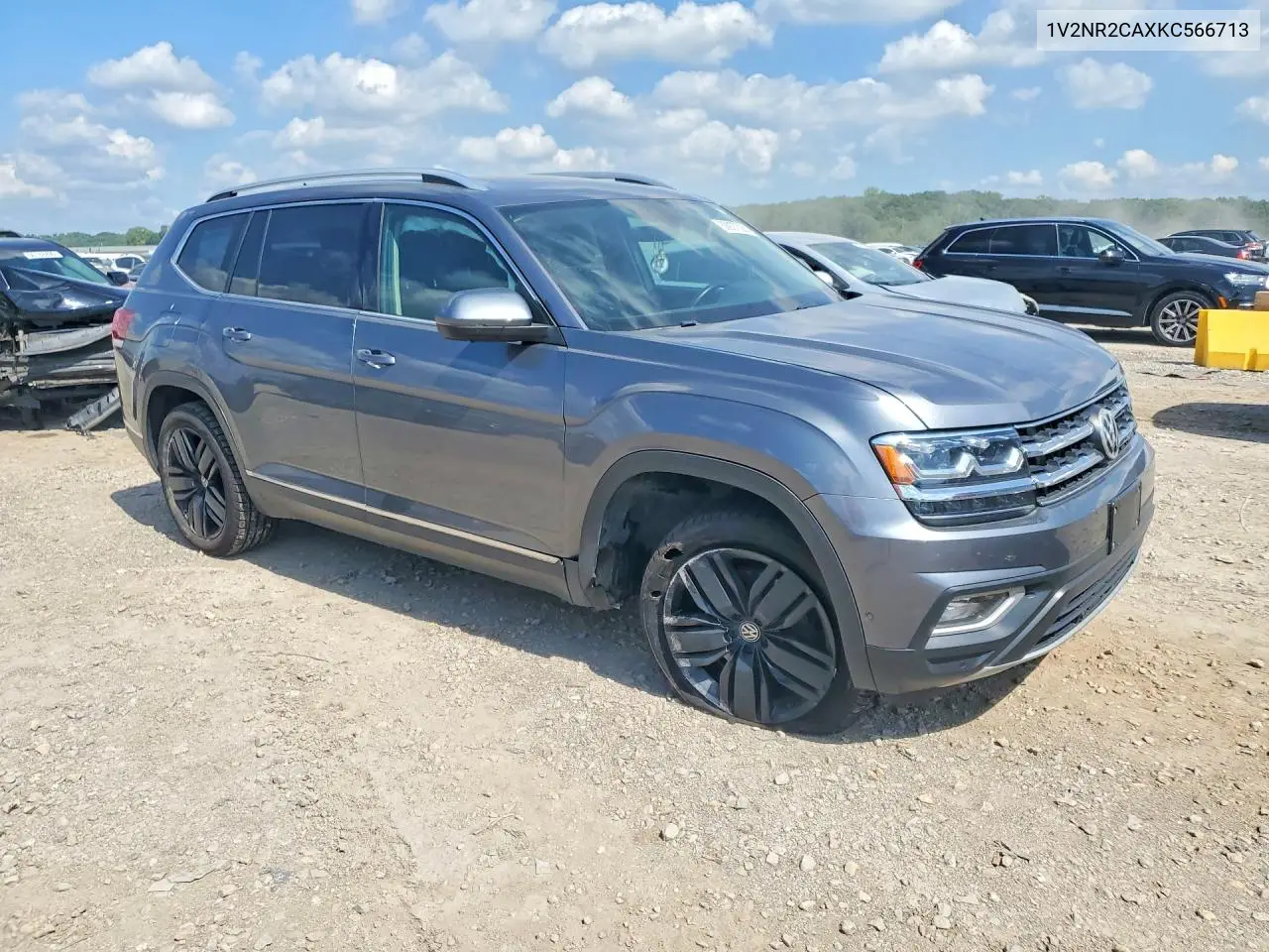 2019 Volkswagen Atlas Sel Premium VIN: 1V2NR2CAXKC566713 Lot: 60927526