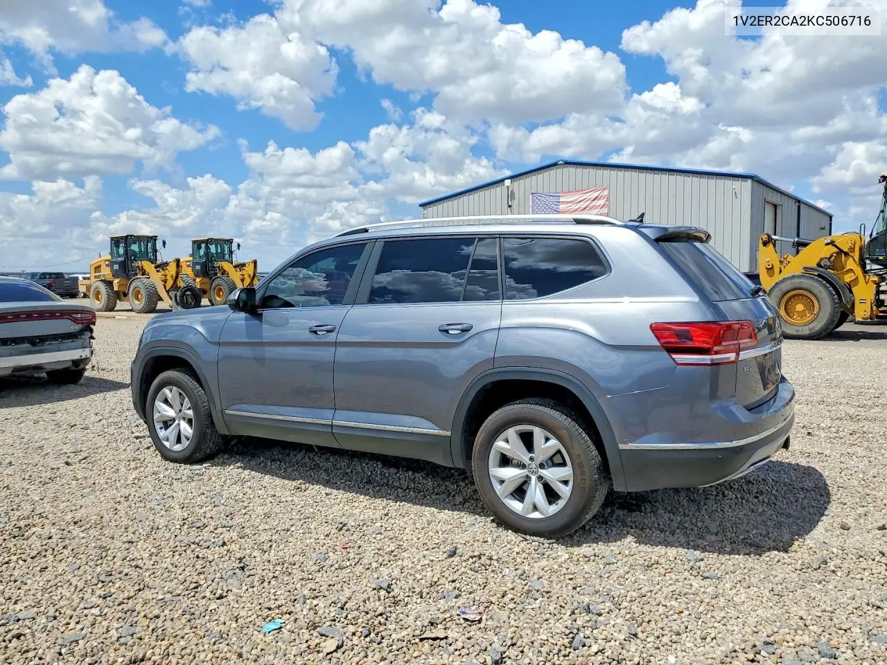 2019 Volkswagen Atlas Sel VIN: 1V2ER2CA2KC506716 Lot: 61011096