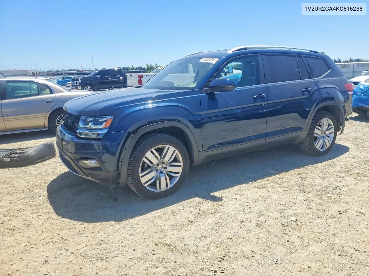 2019 Volkswagen Atlas Se VIN: 1V2UR2CA4KC516238 Lot: 61052506