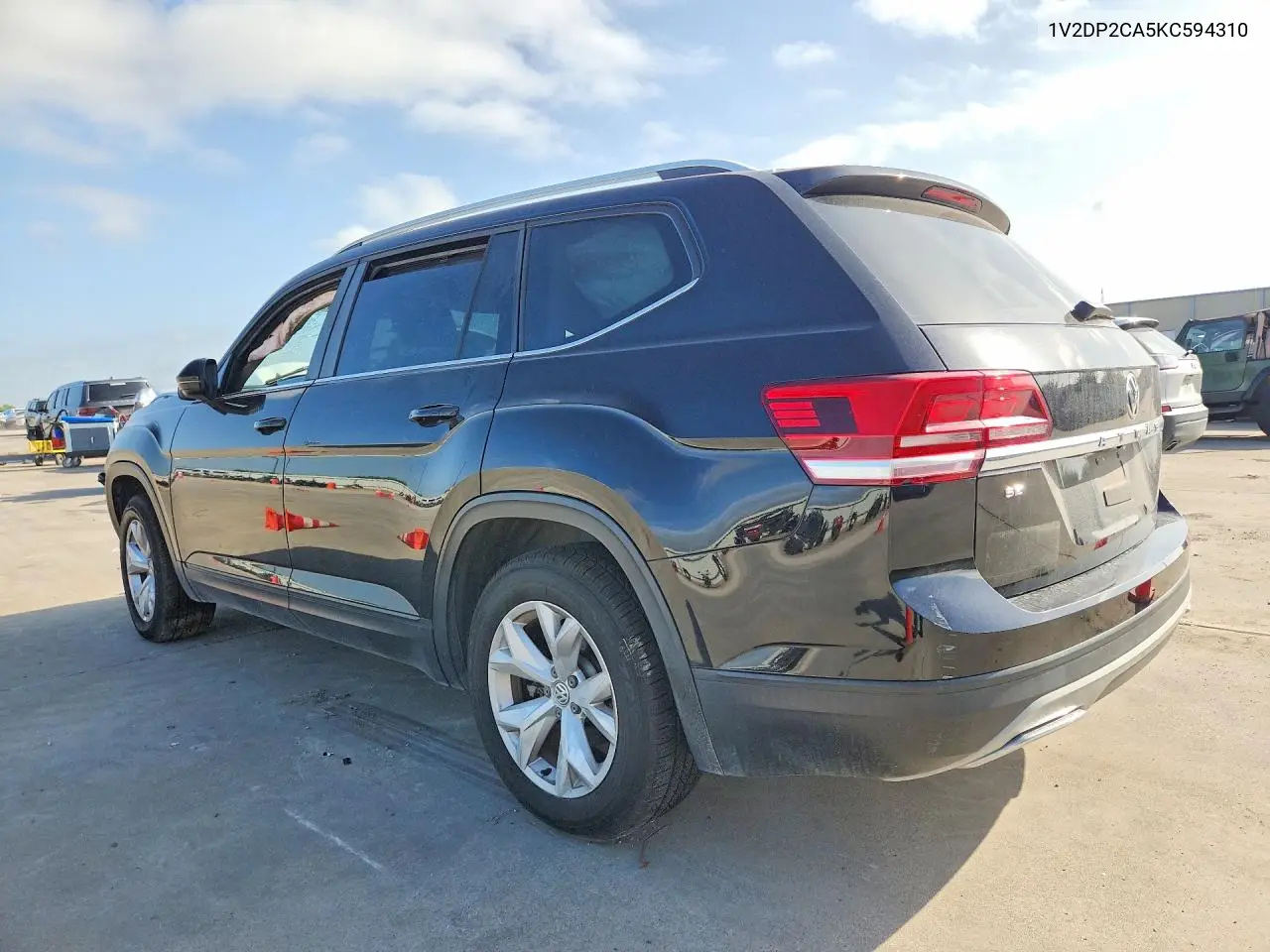 2019 Volkswagen Atlas Se VIN: 1V2DP2CA5KC594310 Lot: 61249886