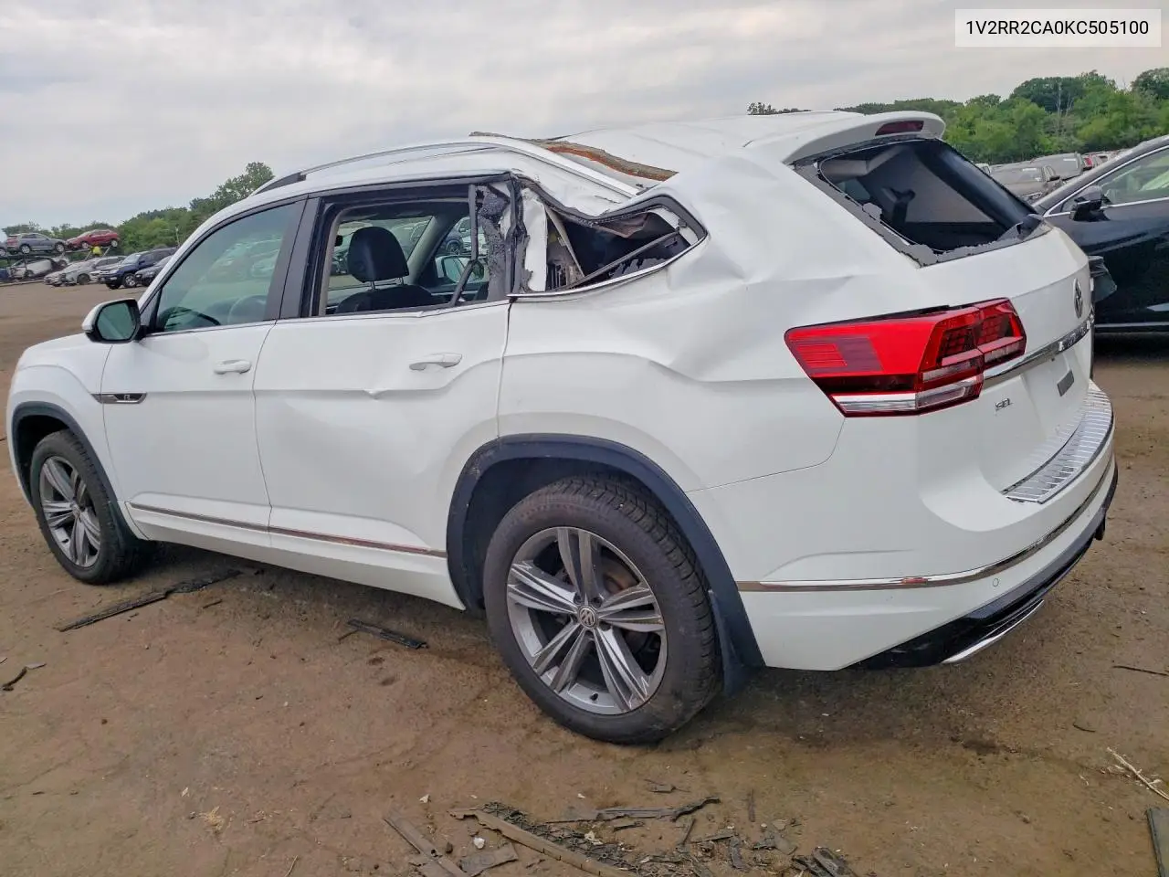 2019 Volkswagen Atlas Sel VIN: 1V2RR2CA0KC505100 Lot: 61300976