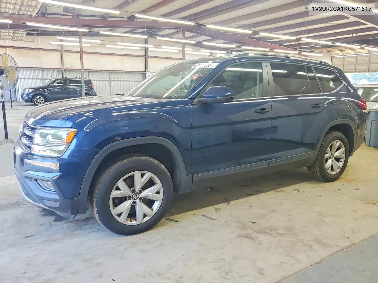 2019 Volkswagen Atlas Se VIN: 1V2UR2CA1KC571617 Lot: 61467086