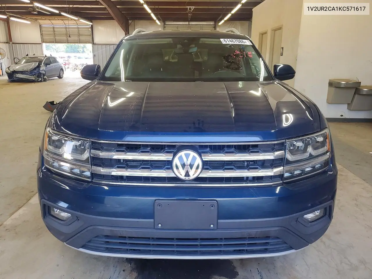 2019 Volkswagen Atlas Se VIN: 1V2UR2CA1KC571617 Lot: 61467086