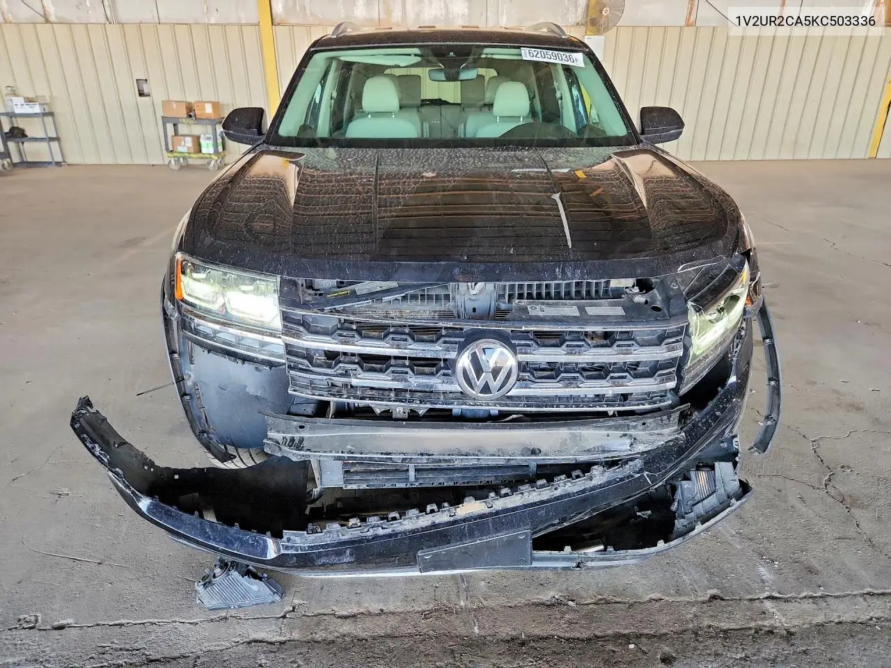 2019 Volkswagen Atlas Se VIN: 1V2UR2CA5KC503336 Lot: 62059036