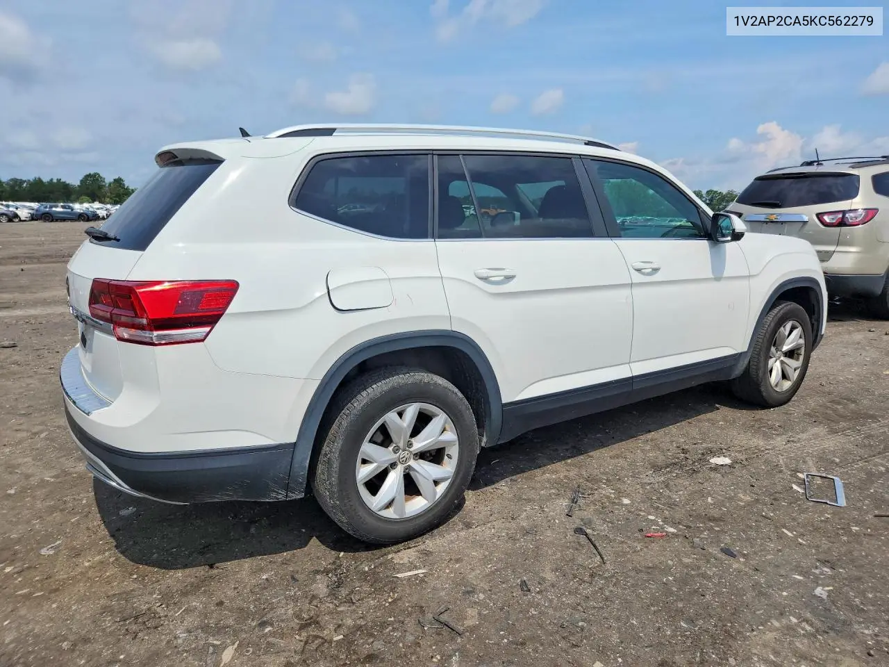 2019 Volkswagen Atlas S VIN: 1V2AP2CA5KC562279 Lot: 62126106