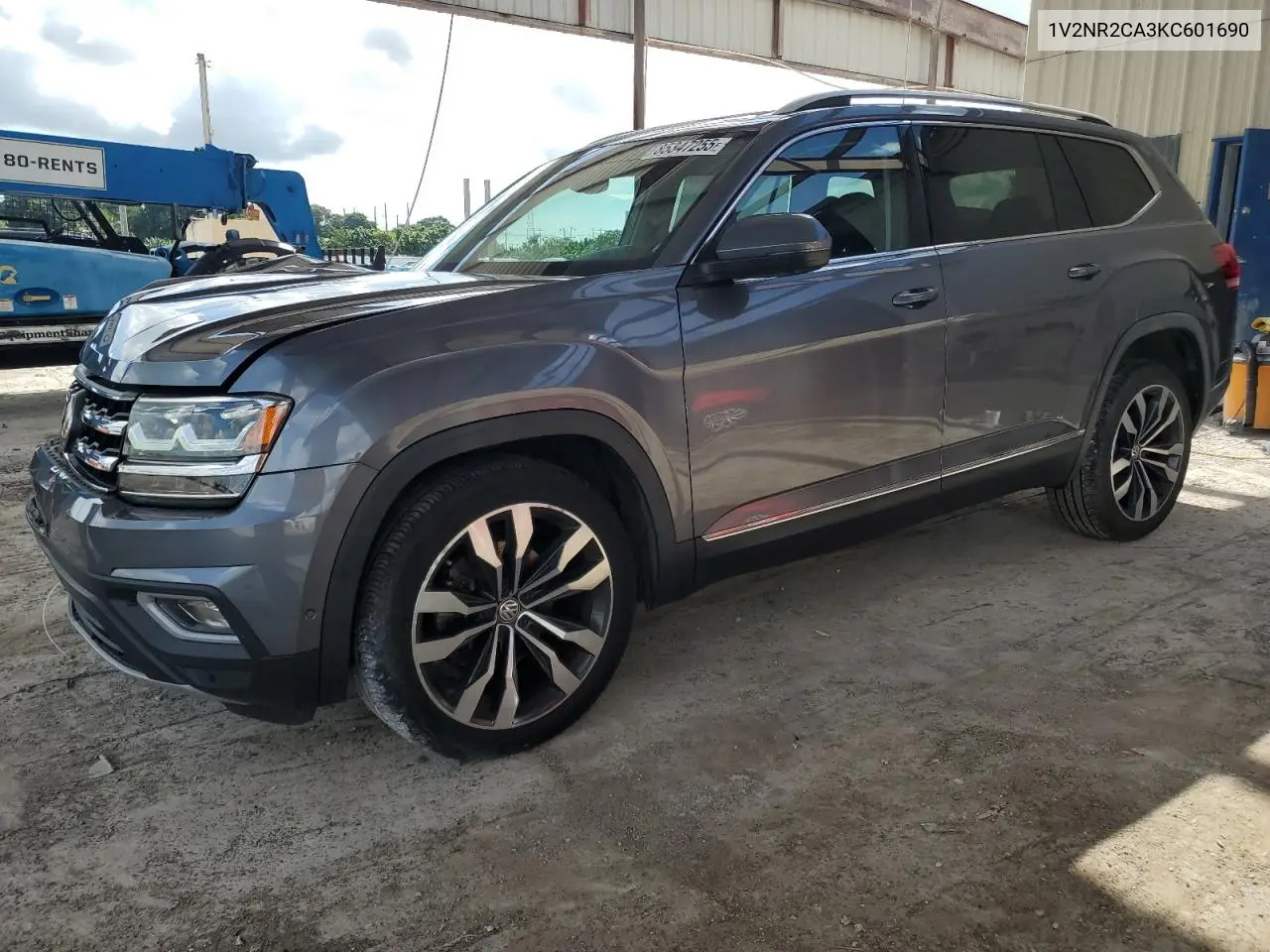1V2NR2CA3KC601690 2019 Volkswagen Atlas Sel Premium