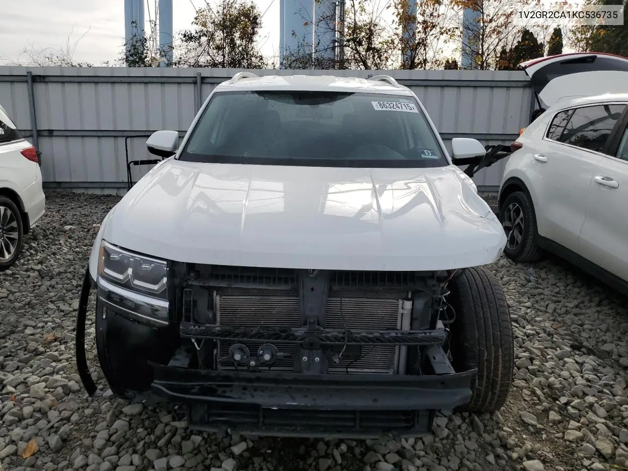 1V2GR2CA1KC536735 2019 Volkswagen Atlas