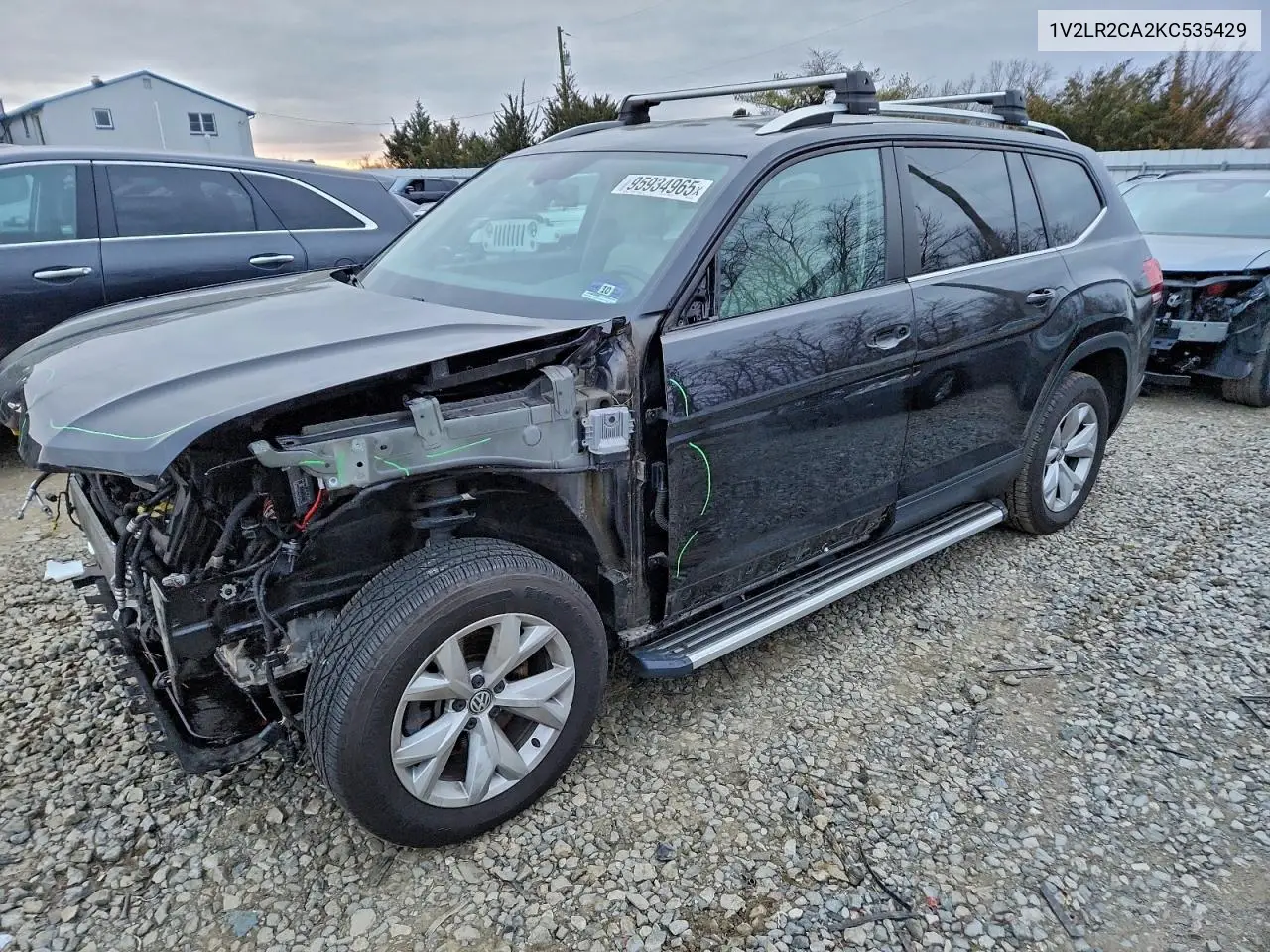 1V2LR2CA2KC535429 2019 Volkswagen Atlas Se