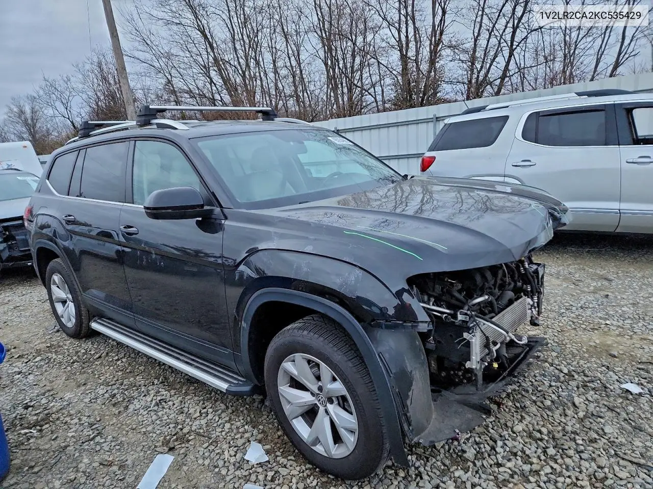 1V2LR2CA2KC535429 2019 Volkswagen Atlas Se