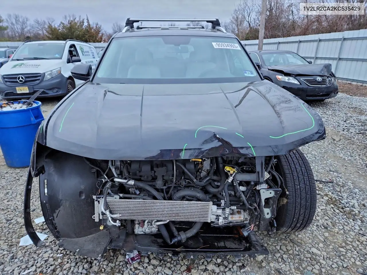 1V2LR2CA2KC535429 2019 Volkswagen Atlas Se