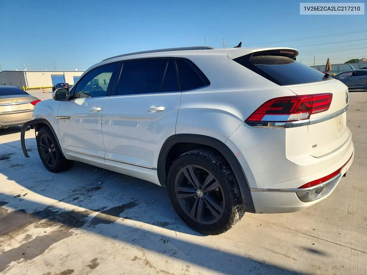 2020 Volkswagen Atlas Cross Sport Se VIN: 1V26E2CA2LC217210 Lot: 53188616