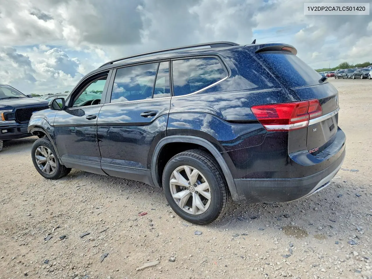 2020 Volkswagen Atlas Se VIN: 1V2DP2CA7LC501420 Lot: 54148796