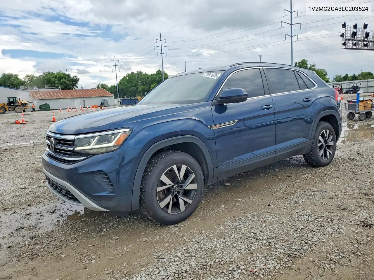 2020 Volkswagen Atlas Cross Sport Sel VIN: 1V2MC2CA3LC203524 Lot: 54911636