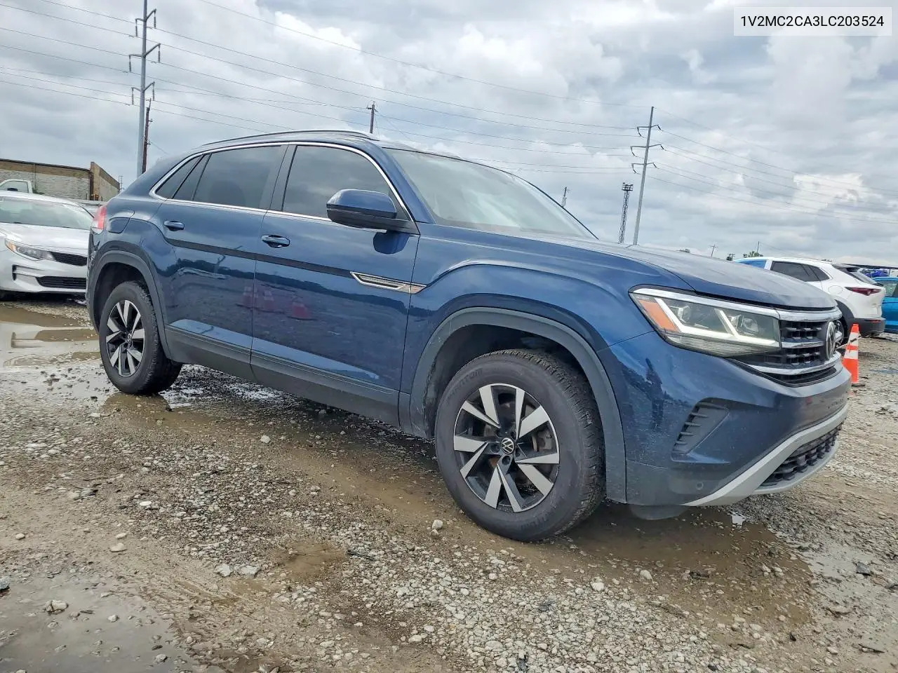 2020 Volkswagen Atlas Cross Sport Sel VIN: 1V2MC2CA3LC203524 Lot: 54911636