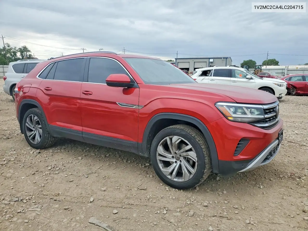 2020 Volkswagen Atlas Cross Sport Sel VIN: 1V2MC2CA4LC204715 Lot: 55687566