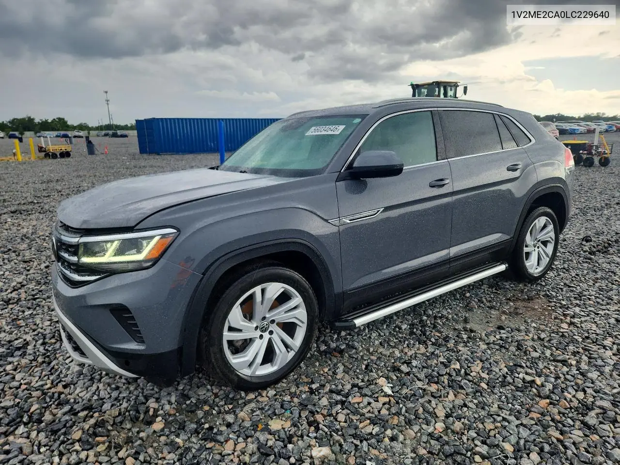 2020 Volkswagen Atlas Cross Sport Sel VIN: 1V2ME2CA0LC229640 Lot: 56034646
