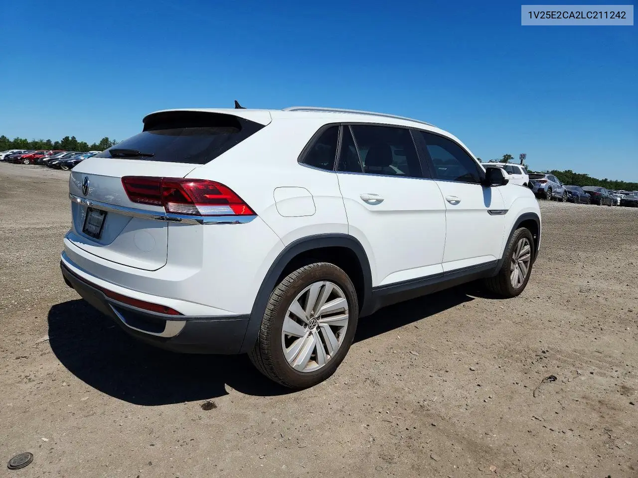 2020 Volkswagen Atlas Cross Sport Se VIN: 1V25E2CA2LC211242 Lot: 56088196