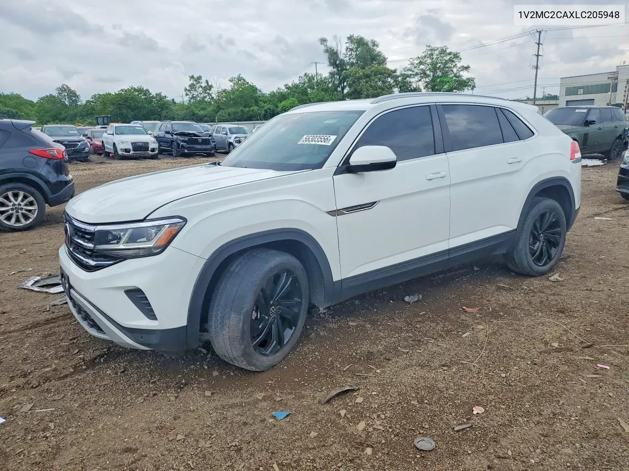 2020 Volkswagen Atlas Cross Sport Sel VIN: 1V2MC2CAXLC205948 Lot: 56303556