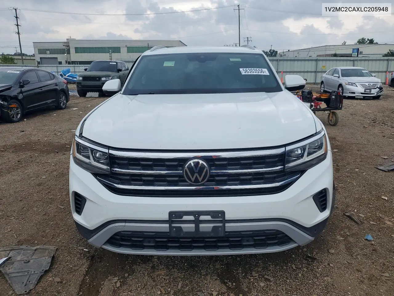 2020 Volkswagen Atlas Cross Sport Sel VIN: 1V2MC2CAXLC205948 Lot: 56303556