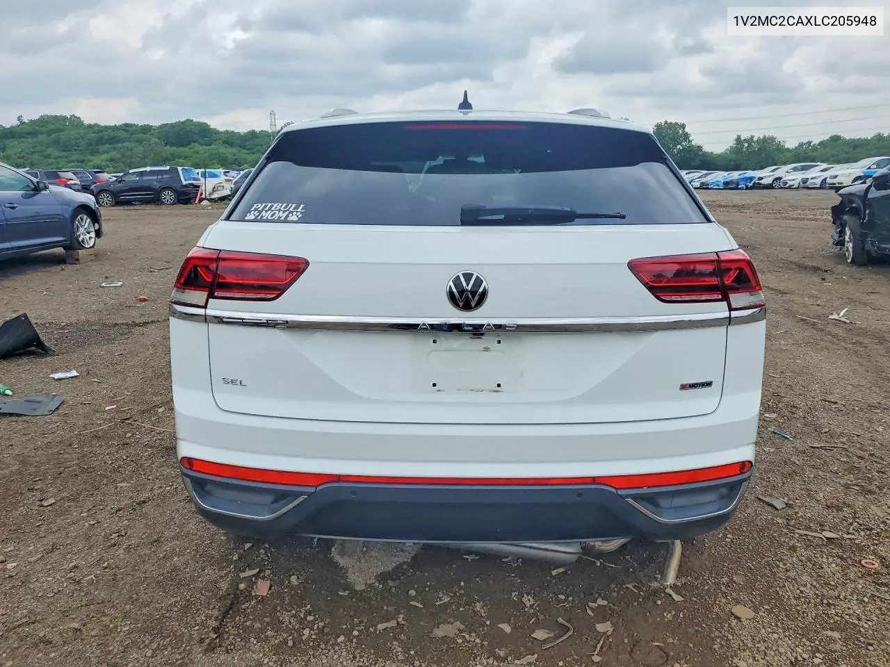 2020 Volkswagen Atlas Cross Sport Sel VIN: 1V2MC2CAXLC205948 Lot: 56303556