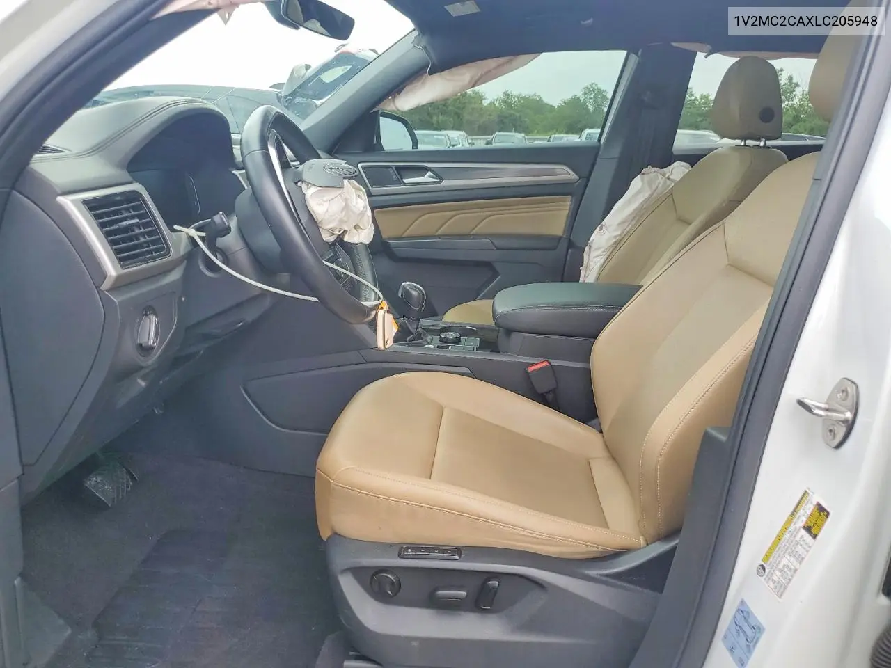 2020 Volkswagen Atlas Cross Sport Sel VIN: 1V2MC2CAXLC205948 Lot: 56303556