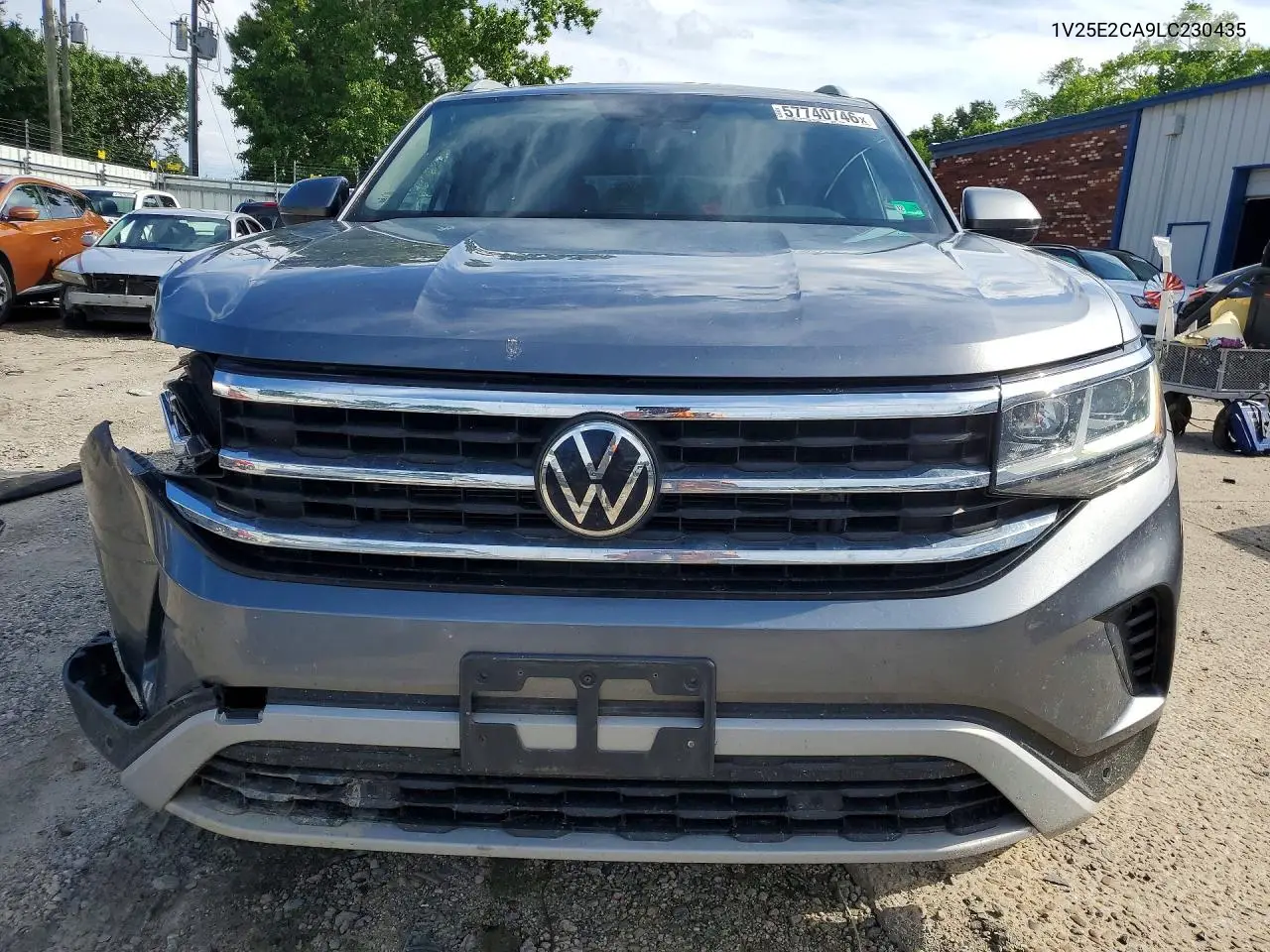 2020 Volkswagen Atlas Cross Sport Se VIN: 1V25E2CA9LC230435 Lot: 57740746
