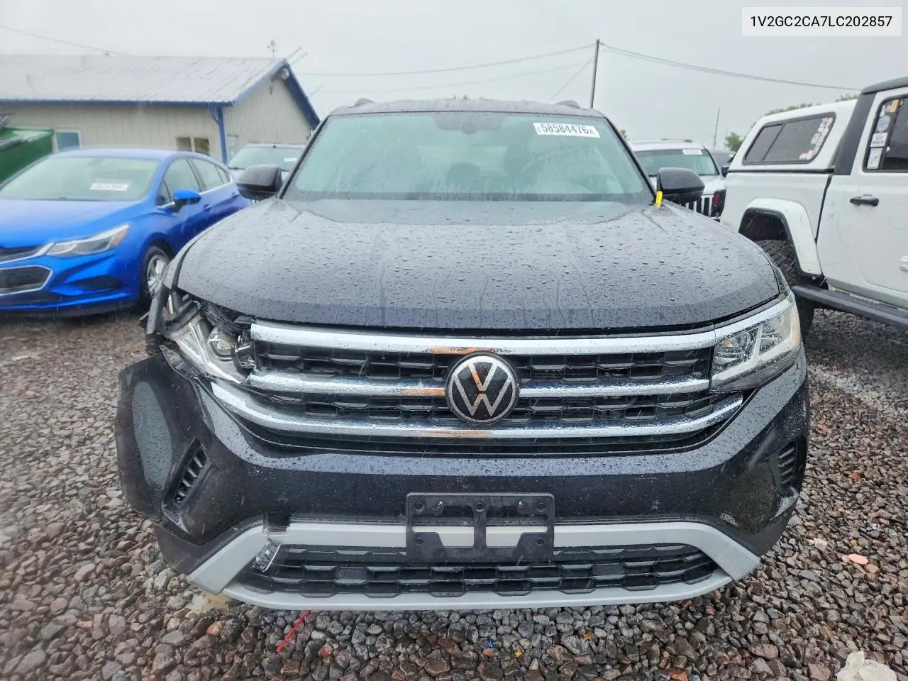 2020 Volkswagen Atlas Cross Sport S VIN: 1V2GC2CA7LC202857 Lot: 58584476