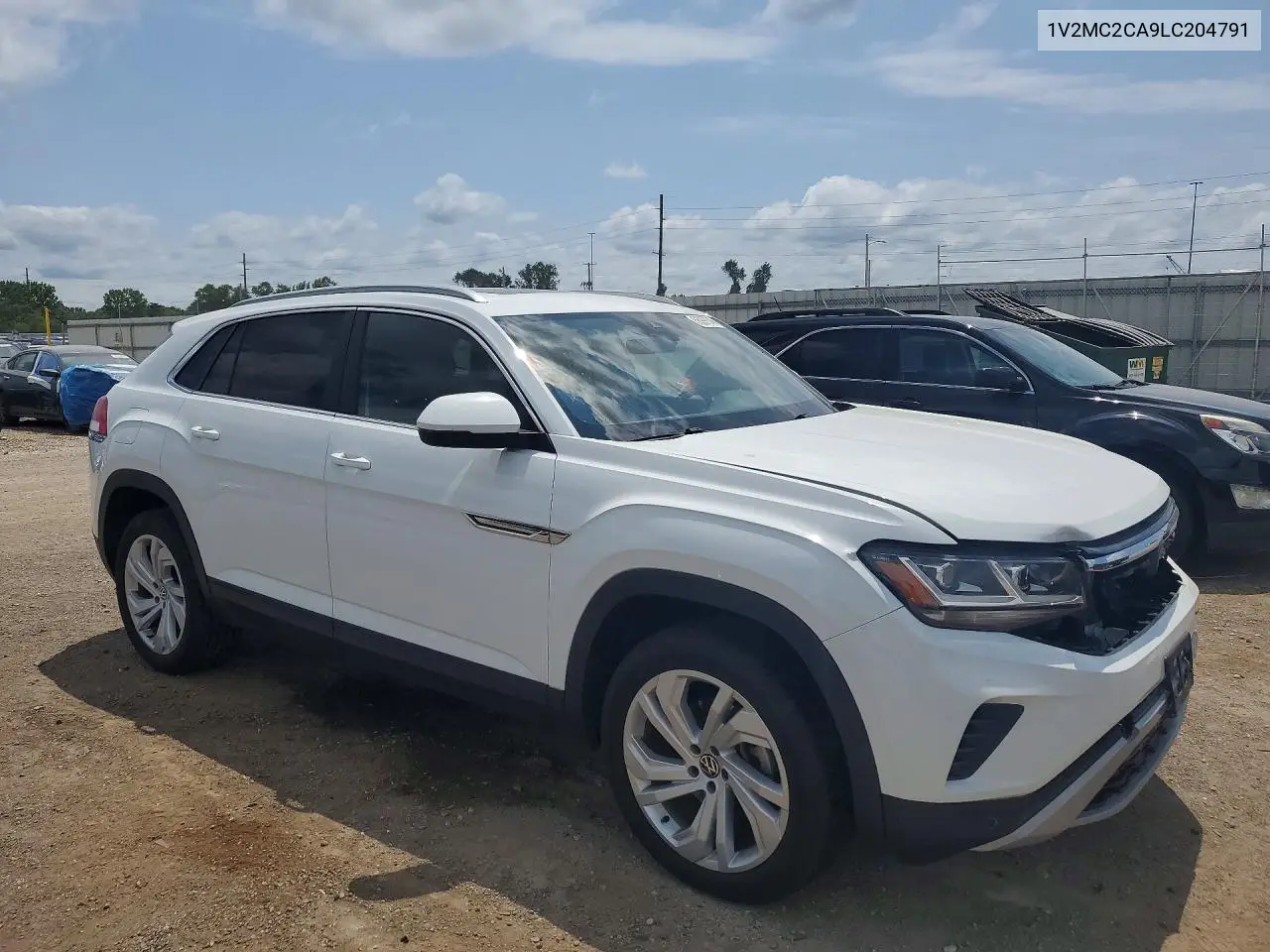 2020 Volkswagen Atlas Cross Sport Sel VIN: 1V2MC2CA9LC204791 Lot: 58997246