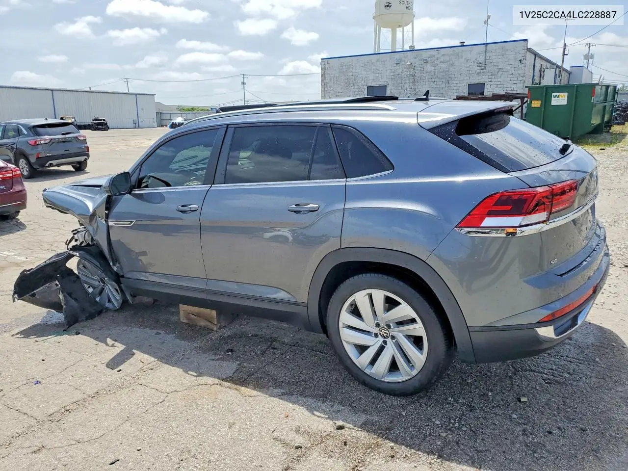 2020 Volkswagen Atlas Cross Sport Se VIN: 1V25C2CA4LC228887 Lot: 59539296