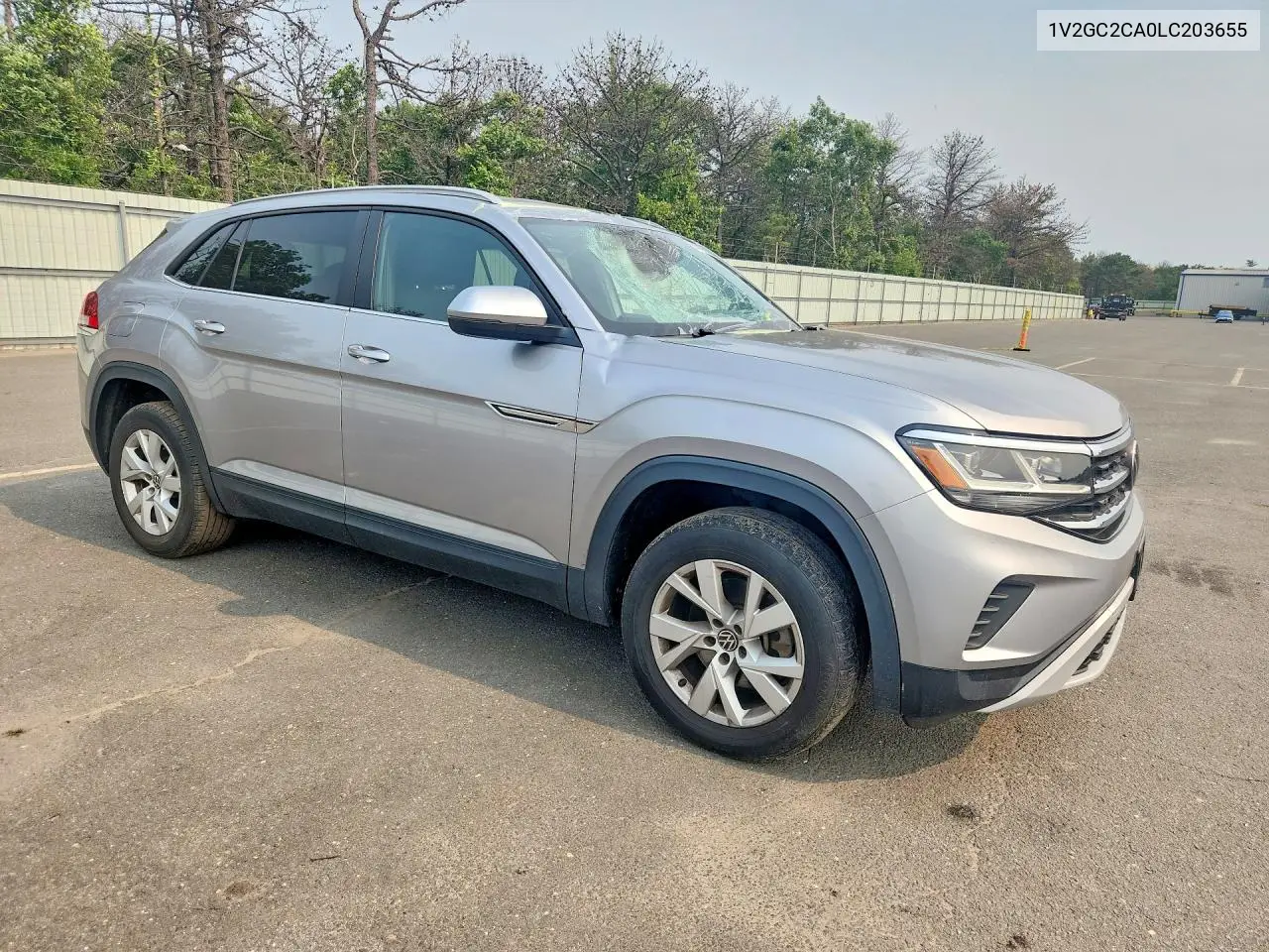 2020 Volkswagen Atlas Cross Sport S VIN: 1V2GC2CA0LC203655 Lot: 60819386